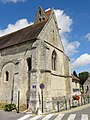 Éméville (60), église Saint-Léger, vue depuis le sud-est.JPG