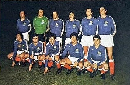L'équipe olympique française en 1976.