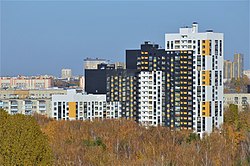 20-этажный жилой комплекс «Комсомолец» (октябрь 2020)
