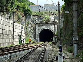 Портал Большого новороссийского тоннеля до реконструкции