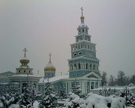 Alexander Nevsky Cathedral in wintertime