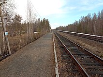 Вид в сторону Аконъярви.