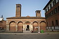 Facciata dell'atrio / Facade of the atrium.