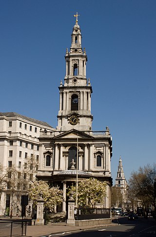 <span class="mw-page-title-main">St Mary le Strand</span> Church in the City of Westminster, England