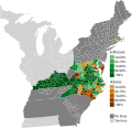 1800 by county