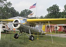 Airworthy 1933 Detroit Vega DL-1 based at the Mid America Flight Museum of Mount Pleasant, TX