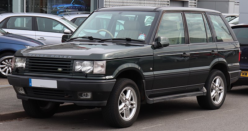 File:2000 Land Rover Range Rover Vogue Automatic 4.6 Front.jpg