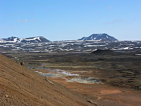 From the slopes of Námafjall