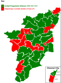 15th Lok Sabha (2009) 2009 tamil nadu lok sabha election map.png