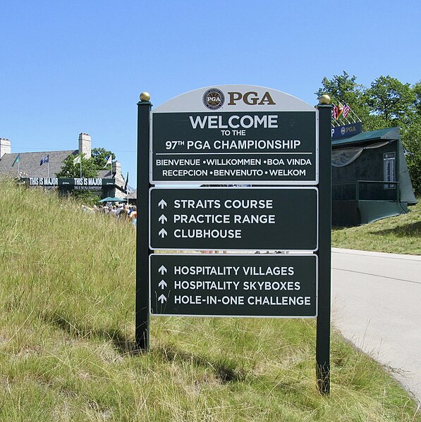 File:2015 PGA Championship Entrance Sign.jpg