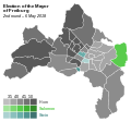 Results of the 2018 Freiburg mayoral election.