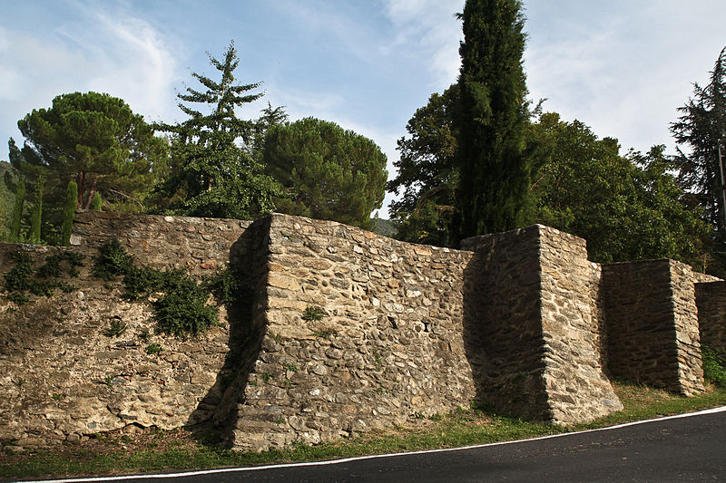 File:Abbaye Saint-Michel de Cuxa, enceinte Ouest 2.jpg