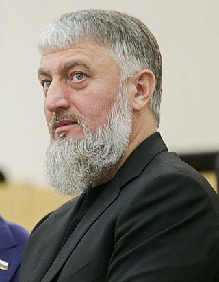 <span class="mw-page-title-main">Adam Delimkhanov</span> Russian politician of Chechen descent