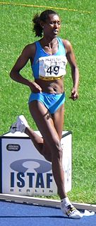 <span class="mw-page-title-main">Berhane Adere</span> Ethiopian long-distance runner