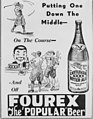 Advertisement for Fourex Beer, 1939 (6869602344).jpg