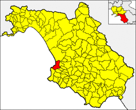 Localização de Agropoli