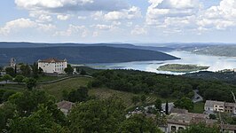 château d'Aiguines en Lac du Sainte-Croix