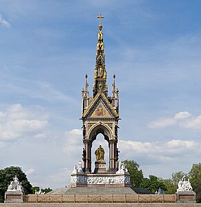 Albert Memorial in London (1872)