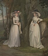 Eleanor and Margaret Ross(1785/1790) Yale Center for British Art