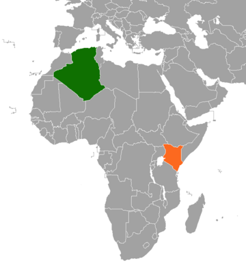 Algeria–Kenya relations