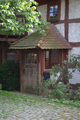 English: Half-timbered building (detail) in Hattendorf Muehlengasse 5, Alsfeld, Hesse, Germany This is a picture of the Hessian Kulturdenkmal (cultural monument) with the ID 12488 (Wikidata)