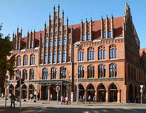 Altes Rathaus (ti-kêr kozh) Hannover