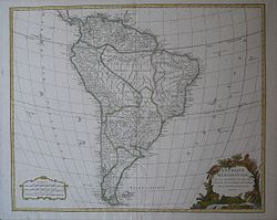 Dél-Amerika az 1750-es szerződés után