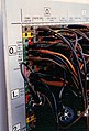 Schaltbrett des Hybridrechners EAI-8800 zur Simulation eines Rad-Schiene-Systems (1985)