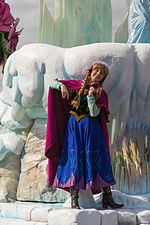 Anna lors de la Disney Magic on Parade à Disneyland Paris.