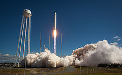 Launch of the Antares launch vehicle on 18 September 2013