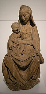 Antonio rossellino, madonna col bambino, 1465 ca..JPG