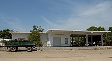 Aracataca train station, in Colombia, is one of the settings of a Gabriel Garcia Marquez novel. Aracataca train station.jpg