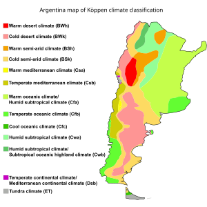 Climat De L'argentine