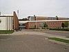 Main entrance of Arlington Senior High School