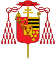 Armoiries du cardinal Henri-Pons de Thiard de Bissy