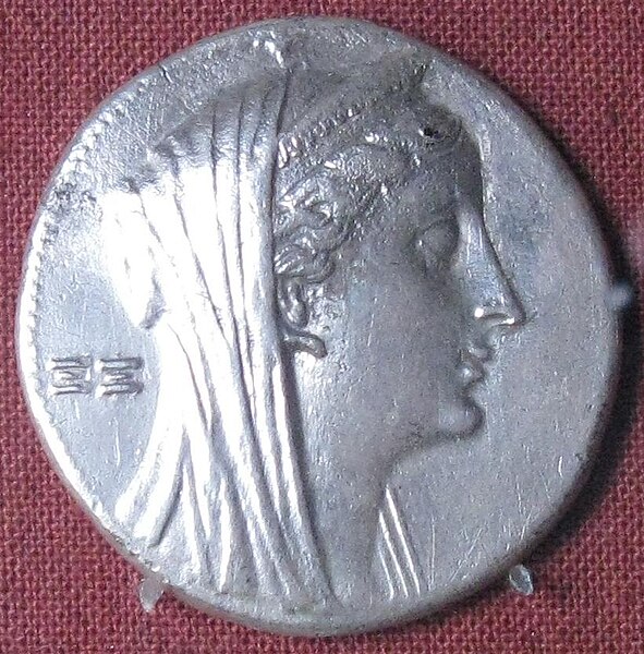 File:Arsinoe II portrait silver Collection of J. Demetriou.jpg