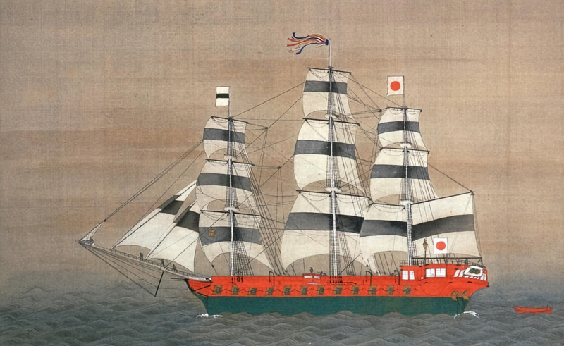 File:Asahi Maru warship 1856.png