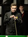 Deutsch: Bild aufgenommen in Berlin während des German Masters im Snooker 2015. Ashley Carty. English: Picture taken in Berlin during the Snooker German Masters in 2015. Ashley Carty.