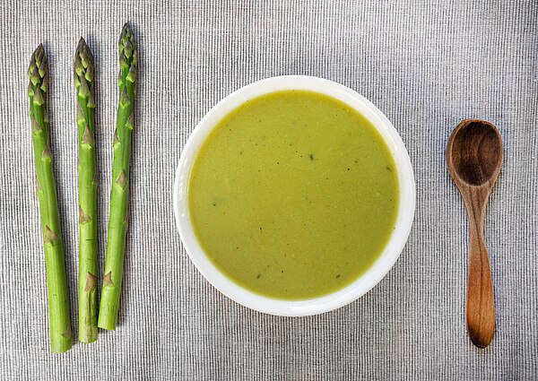 Asparagus soup