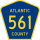 County Route 561 Alternatywny znacznik