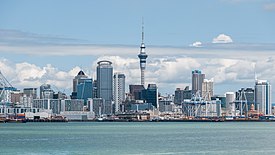 Skyline del CBD visto da Devonport