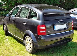 Audi A2 20090815 rear