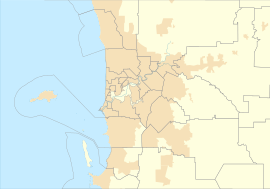 Fremantle is located in Perth