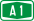 Avtocesta A1.svg