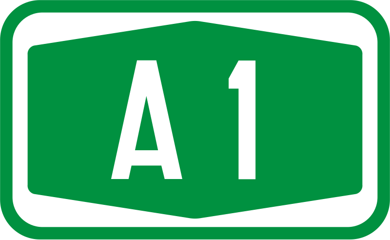 File:Avtocesta A1.svg