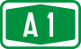 Avtocesta A1.svg