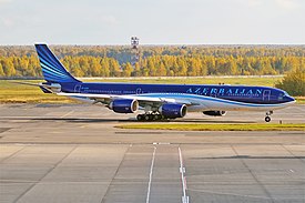 Azerbaigian Airlines, 4K-AZ85, Airbus A340-542 (37008680383).jpg