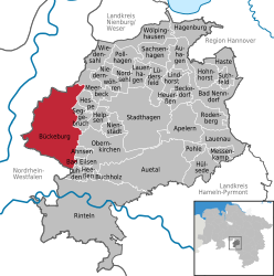 Bückeburg – Mappa