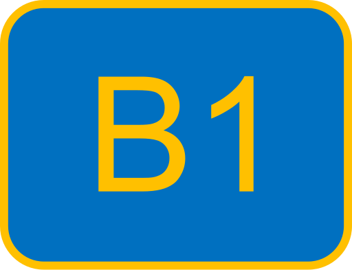 File:B1 road cyprus.svg