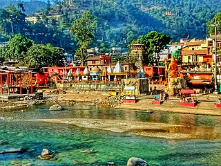 Bageshwar Town in Uttarakhand, India